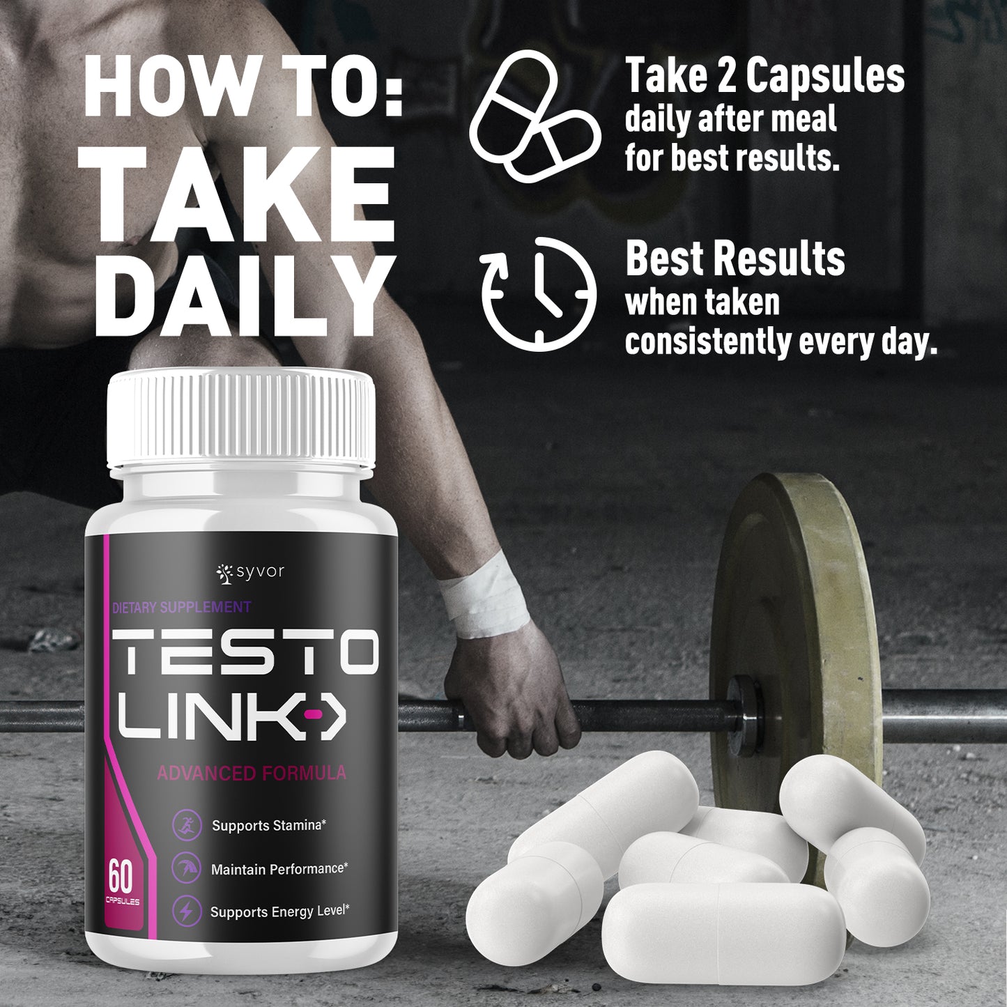 Testo Link Capsules