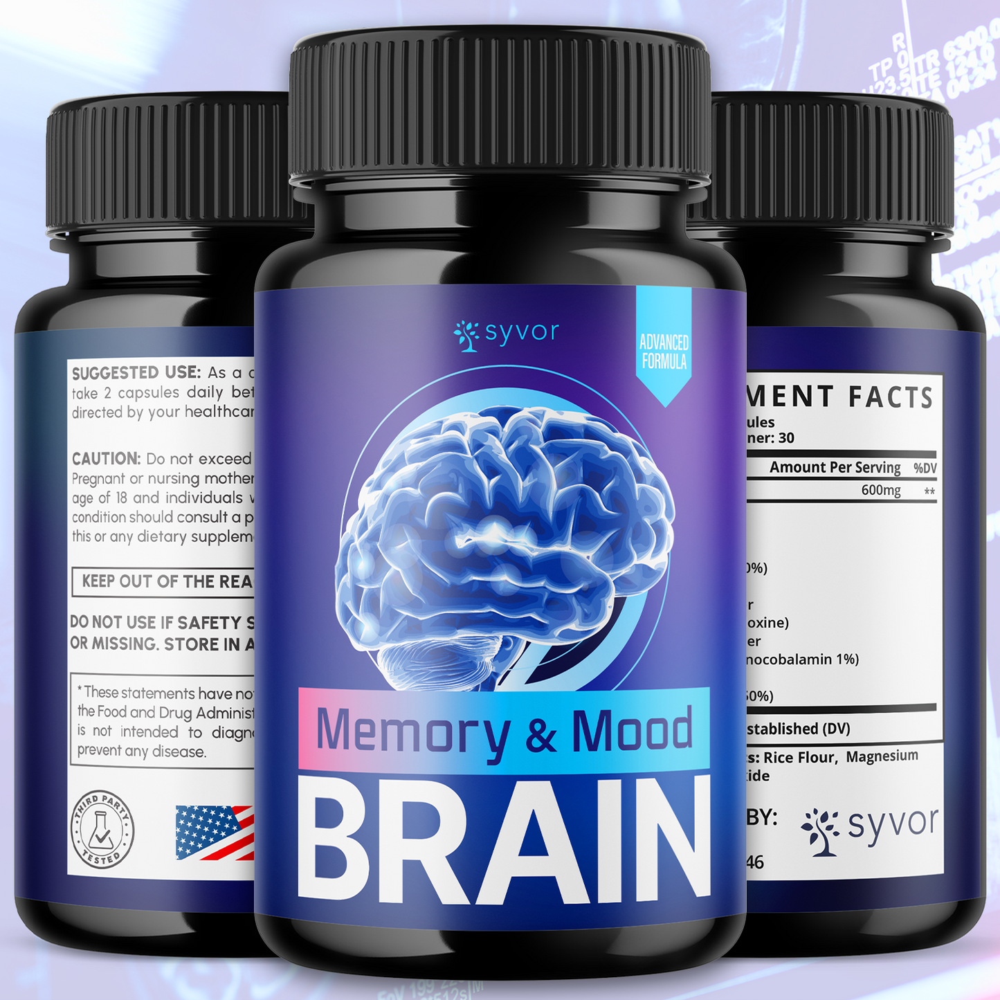 Memory and Mood Brain Capsules