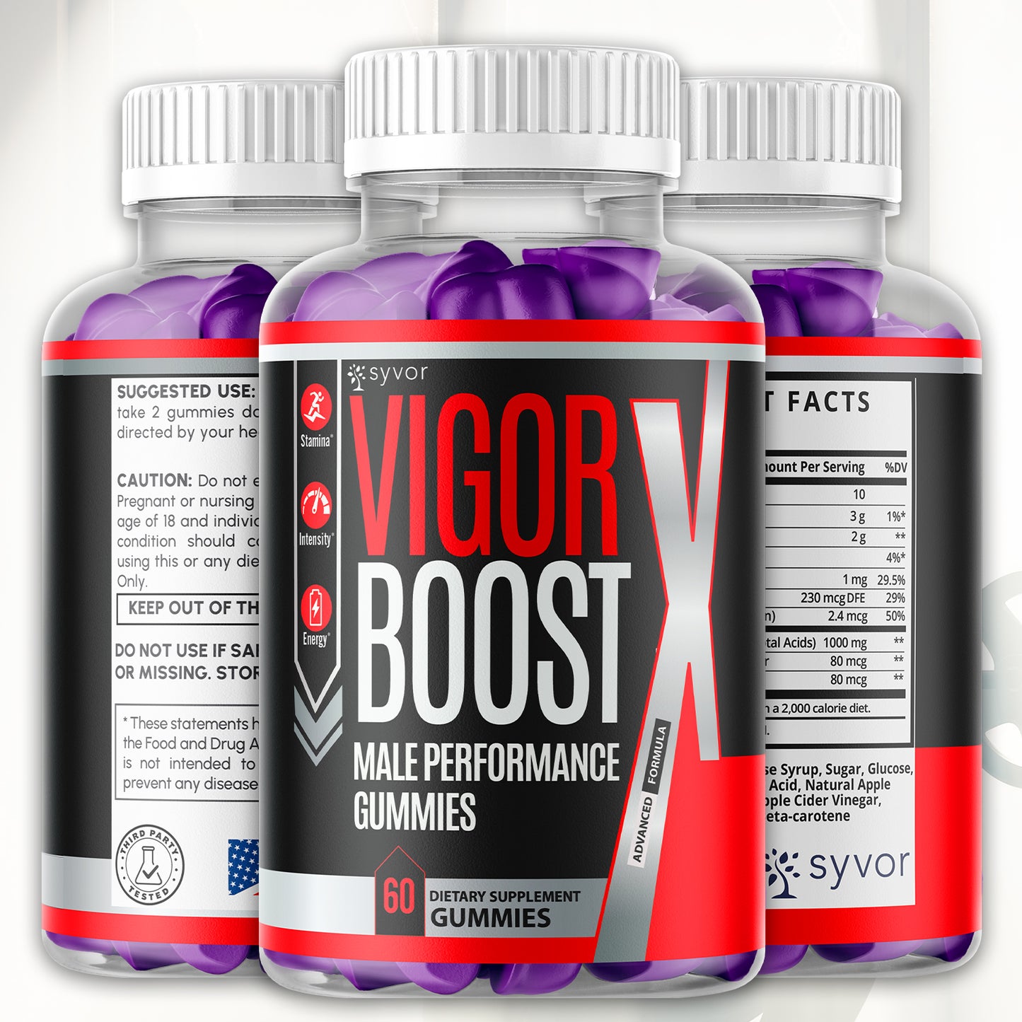 Vigor Boost X Gummies