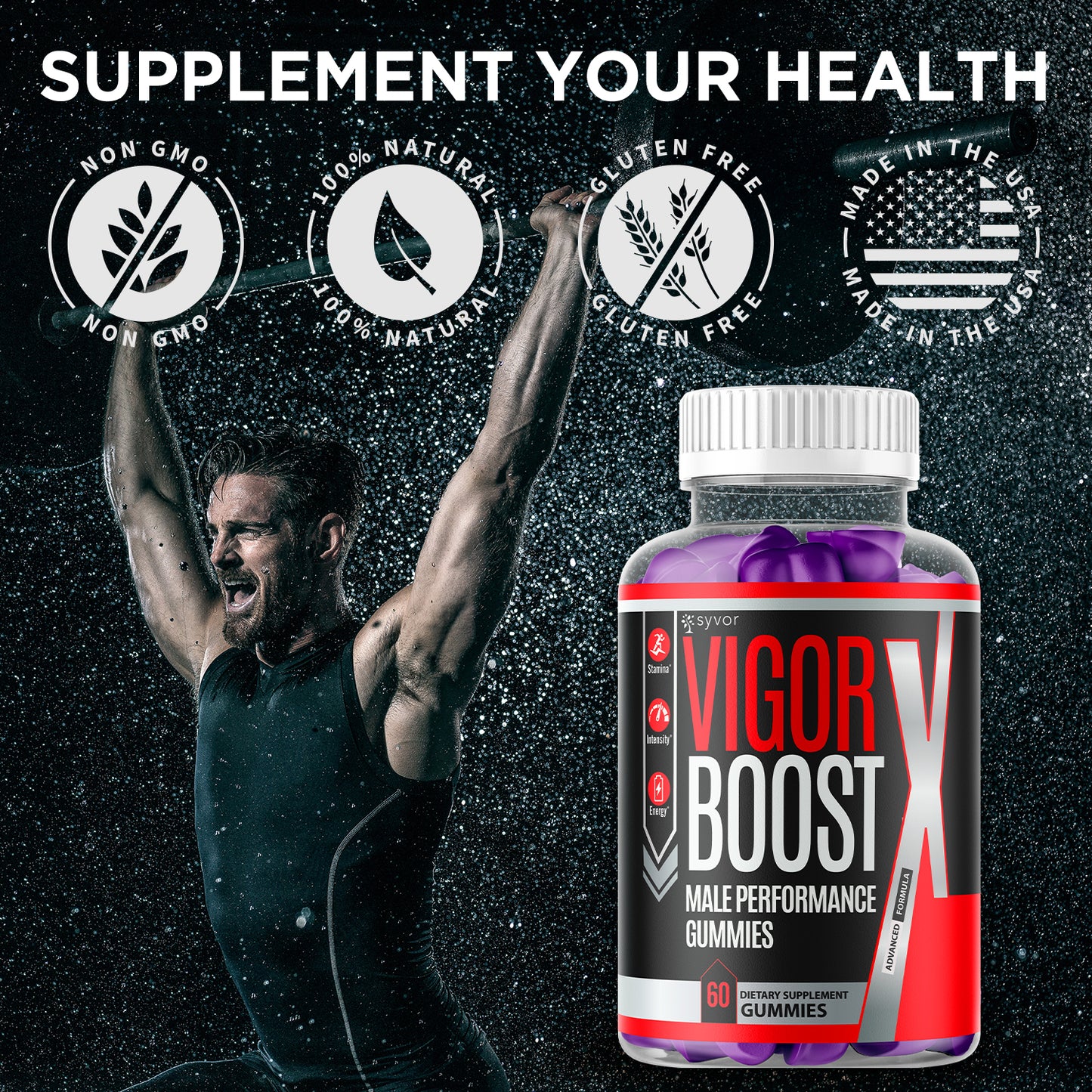 Vigor Boost X Gummies