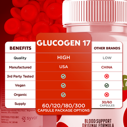Glucogen 17 Capsules