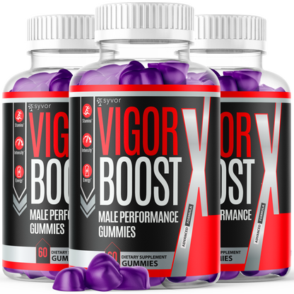 Vigor Boost X Gummies
