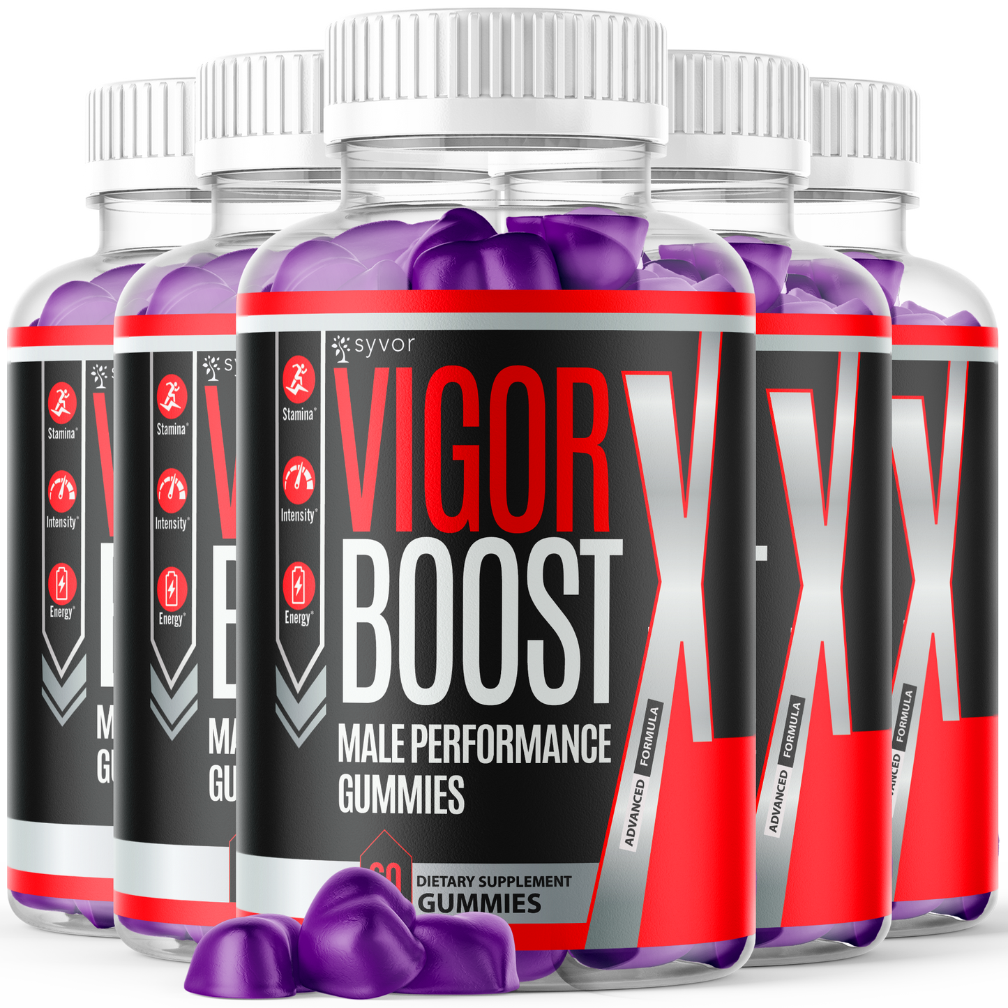 Vigor Boost X Gummies