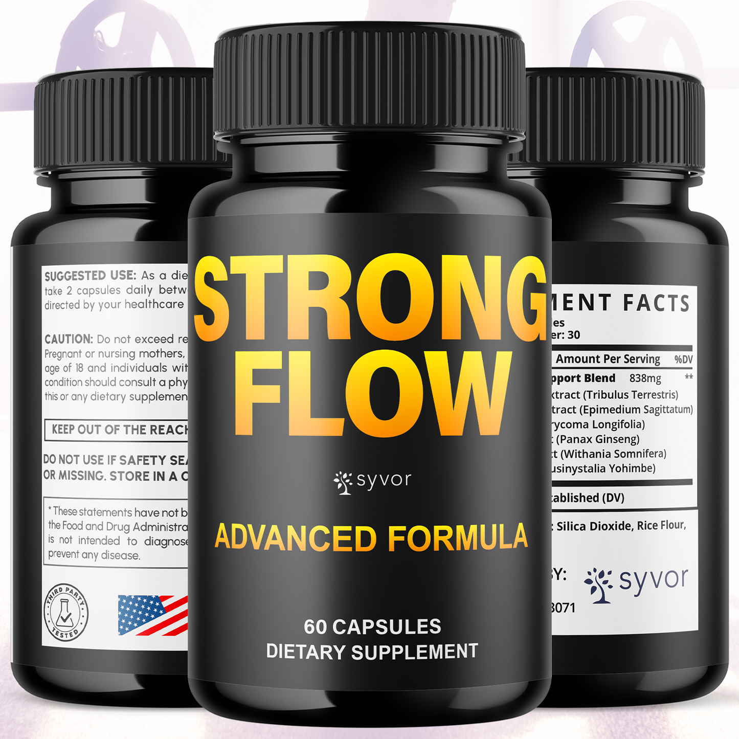 Strong Flow Capsules