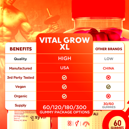 Vital Grow XL Gummies