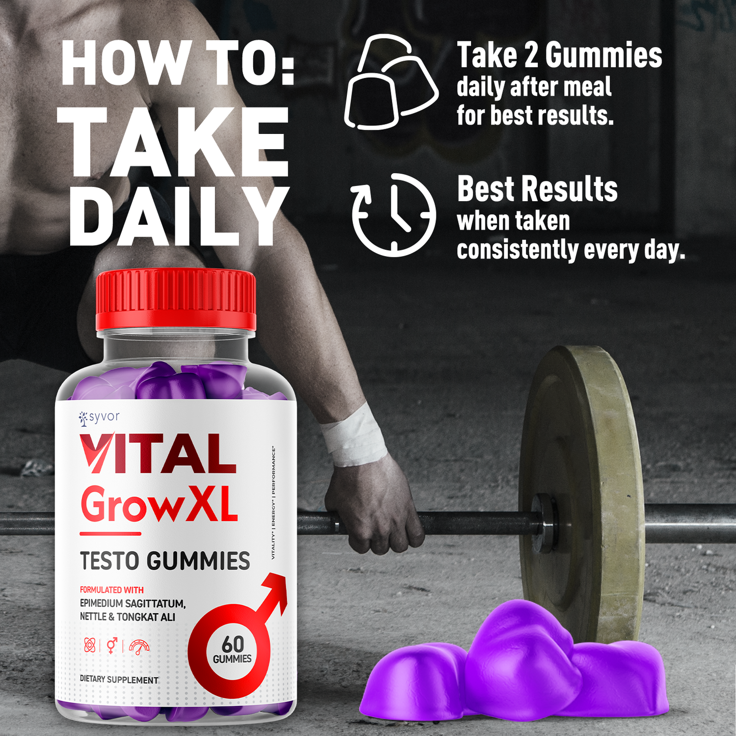 Vital Grow XL Gummies