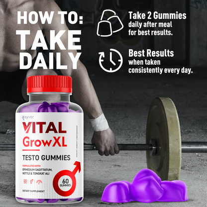 Vital Grow XL Gummies