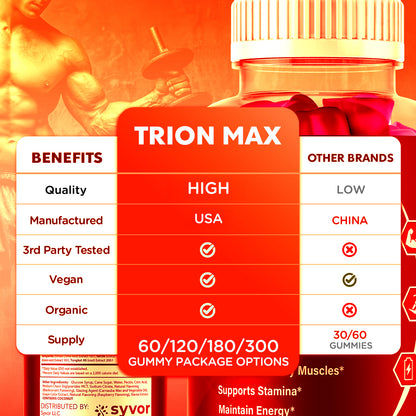 Trion Max Gummies