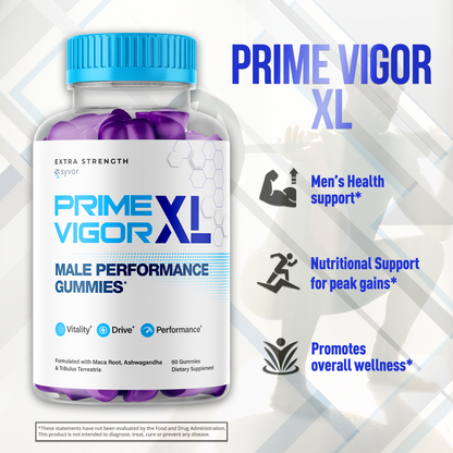 Prime Vigor XL Gummies