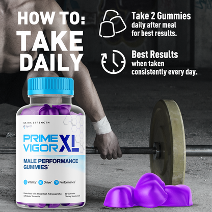 Prime Vigor XL Gummies